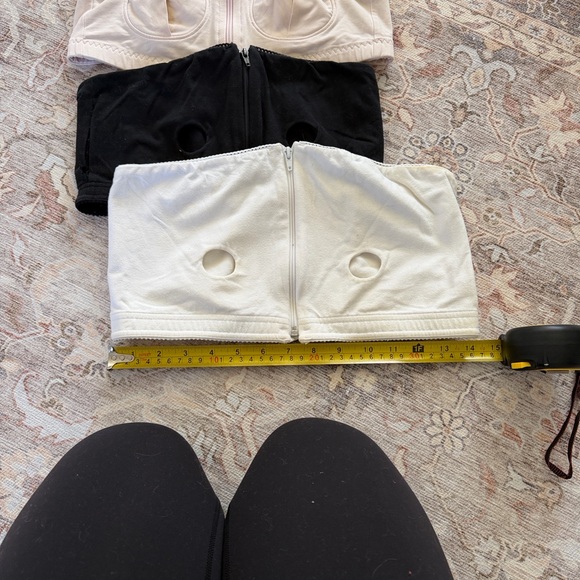 Medela Pumping Bras in Cream, Black, and White - Picture 3 of 8